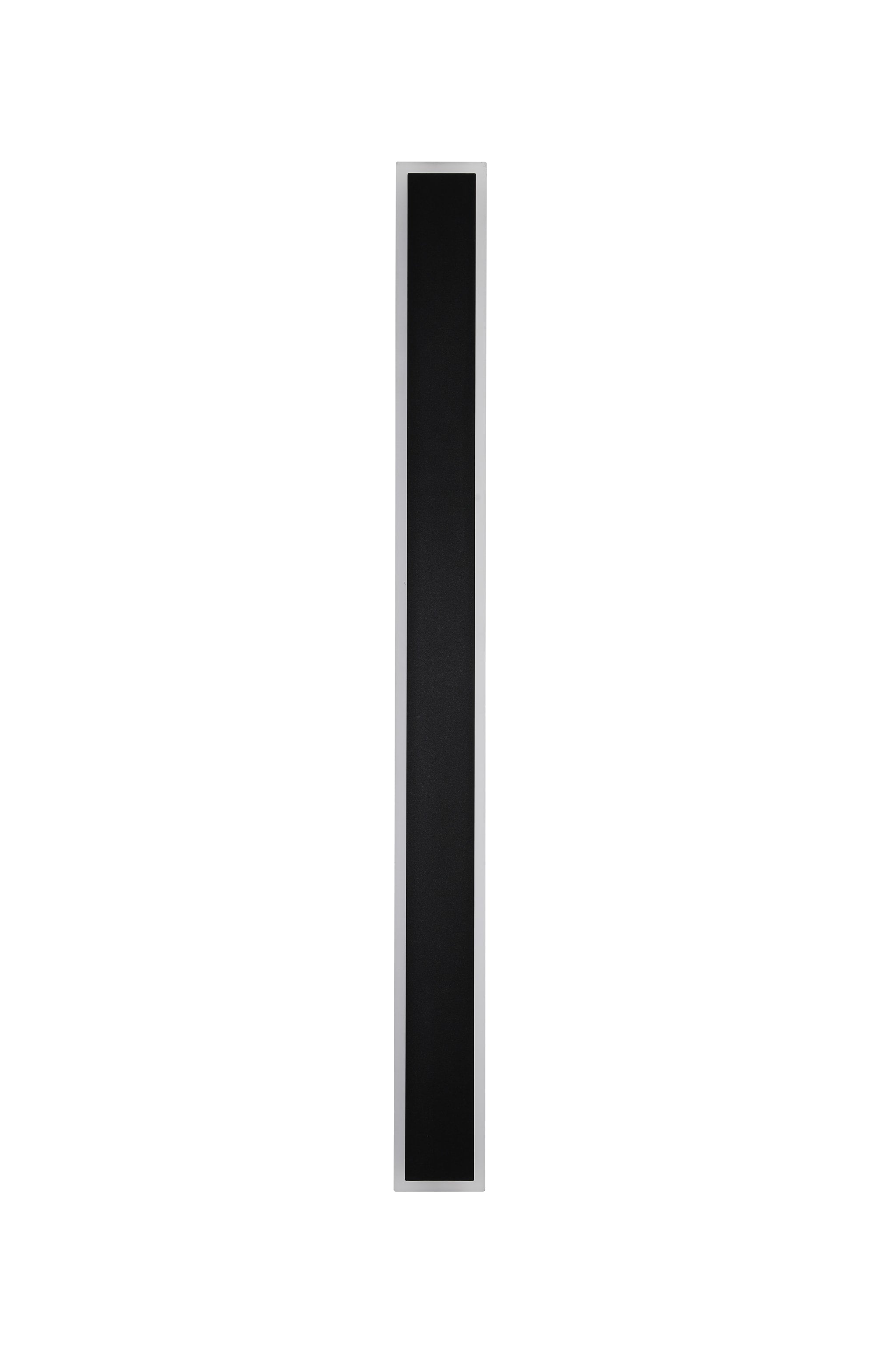 Bordo II Square LED Outdoor Wall Light, Length 900mm, Black