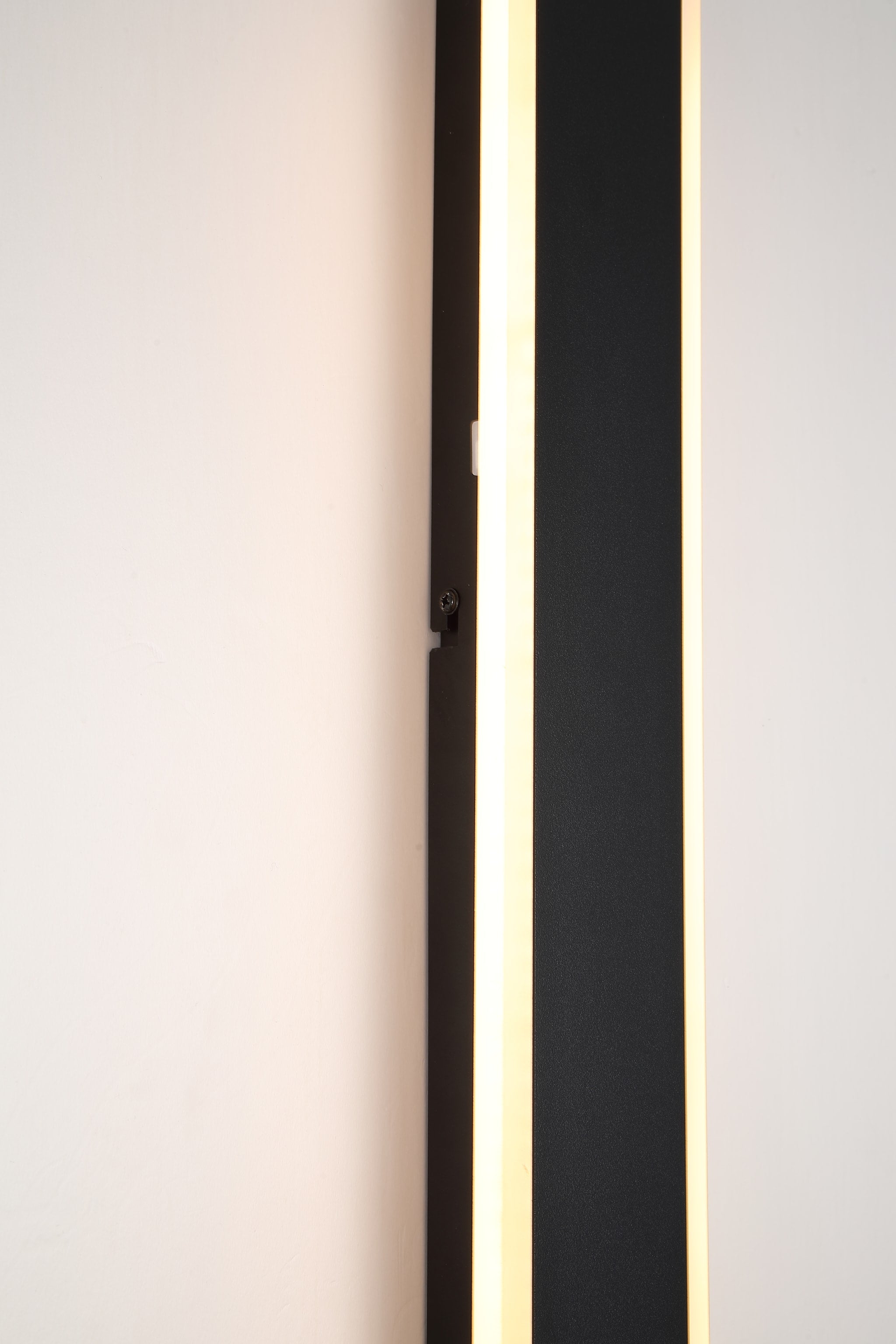 Bordo II Square LED Outdoor Wall Light, Length 900mm, Black