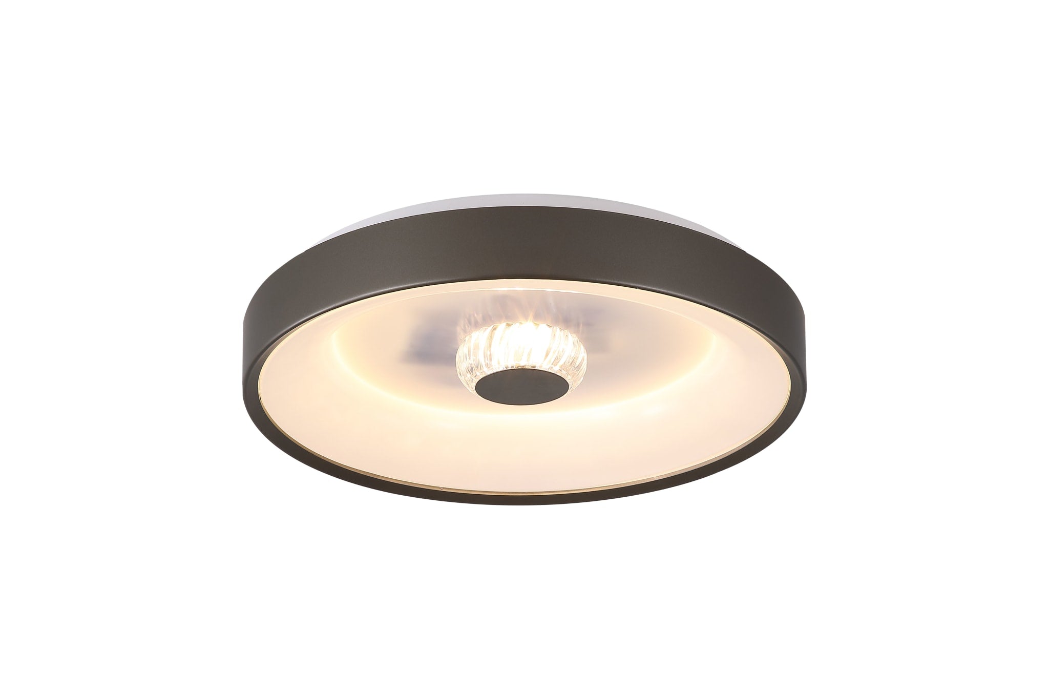 Polka LED Flush Ceiling Light, Latte