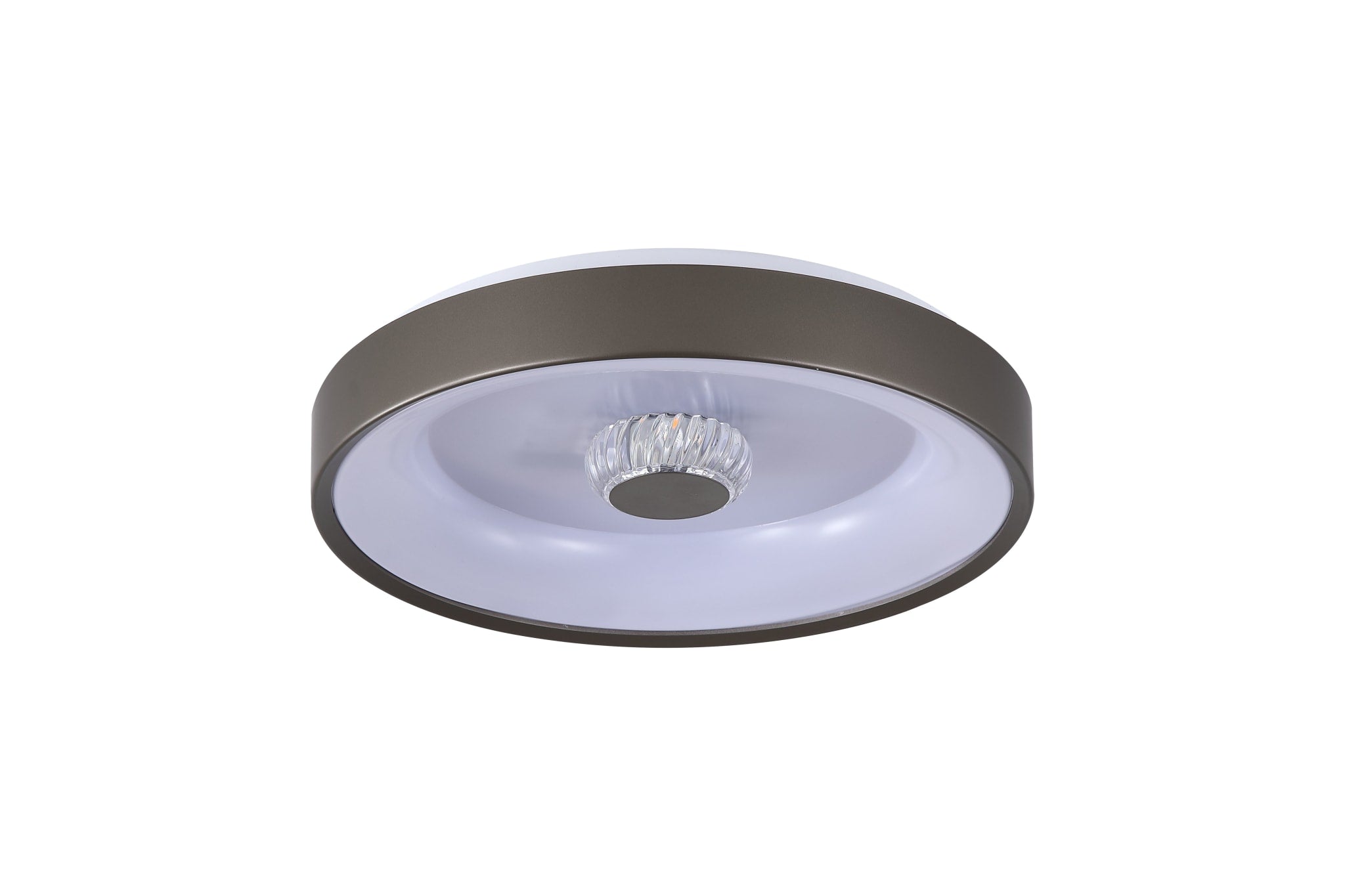 Polka LED Flush Ceiling Light, Latte