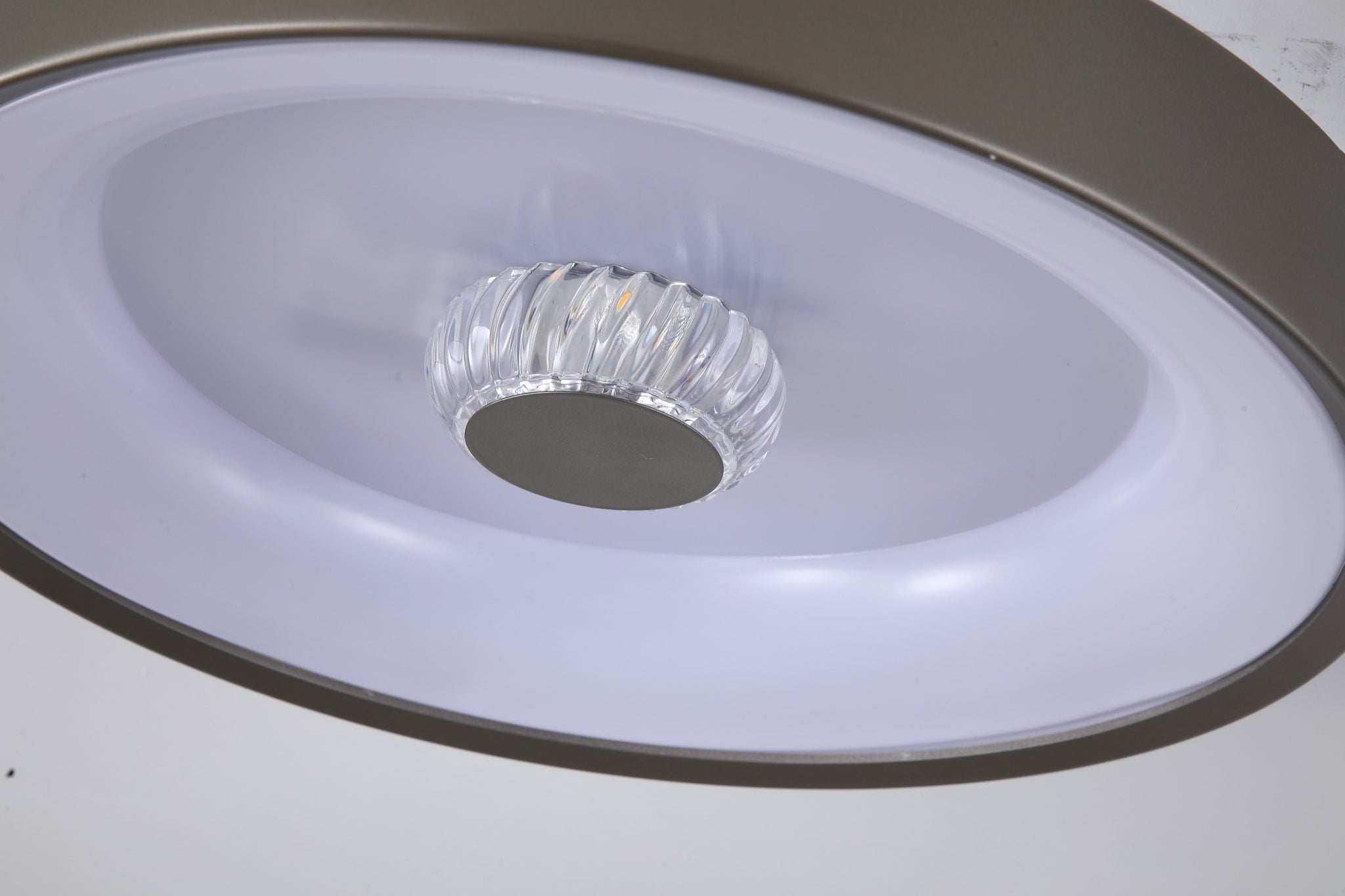 Polka LED Flush Ceiling Light, Latte