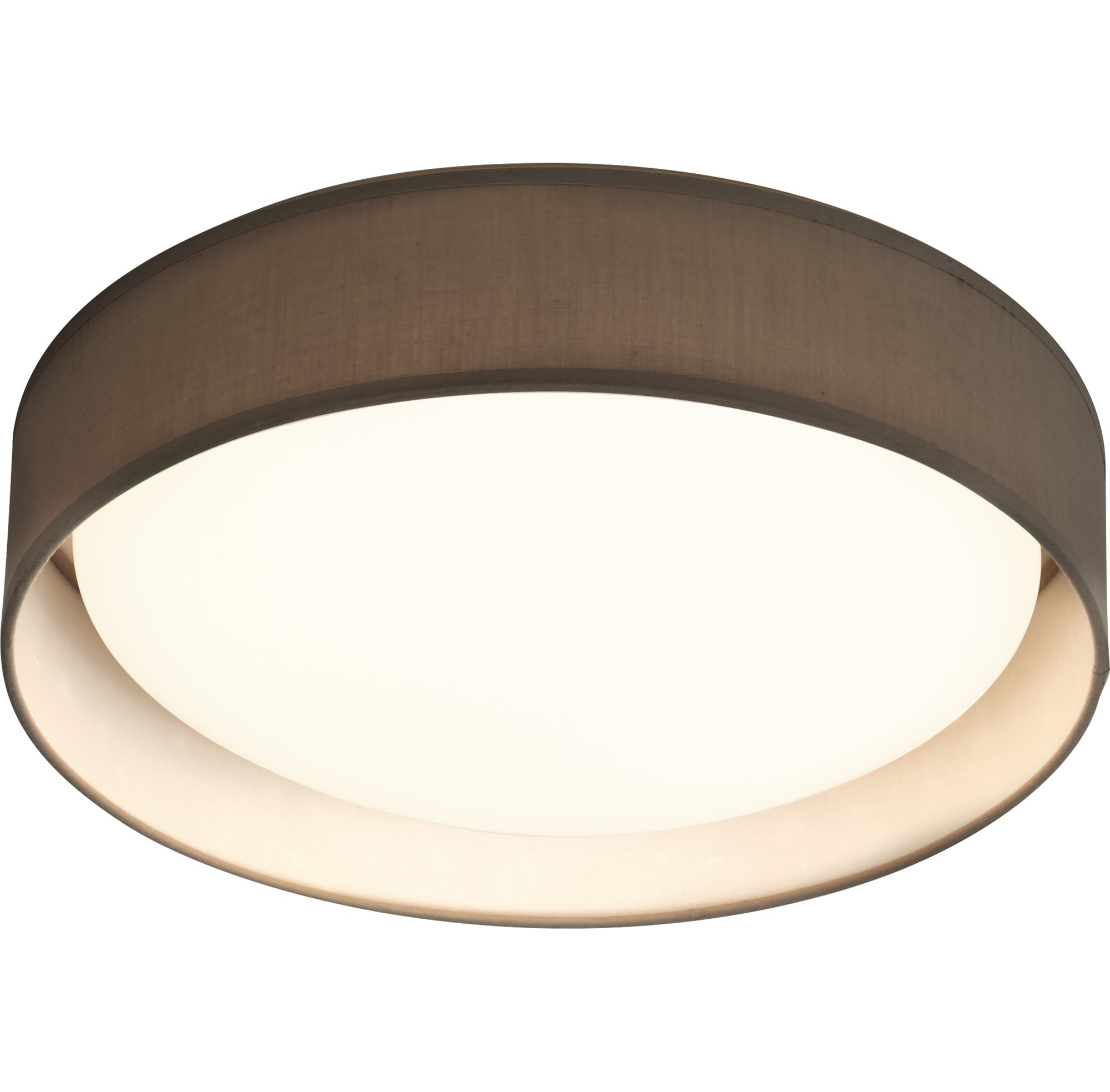 Gianna Flush LED White and Grey / 370 x 370