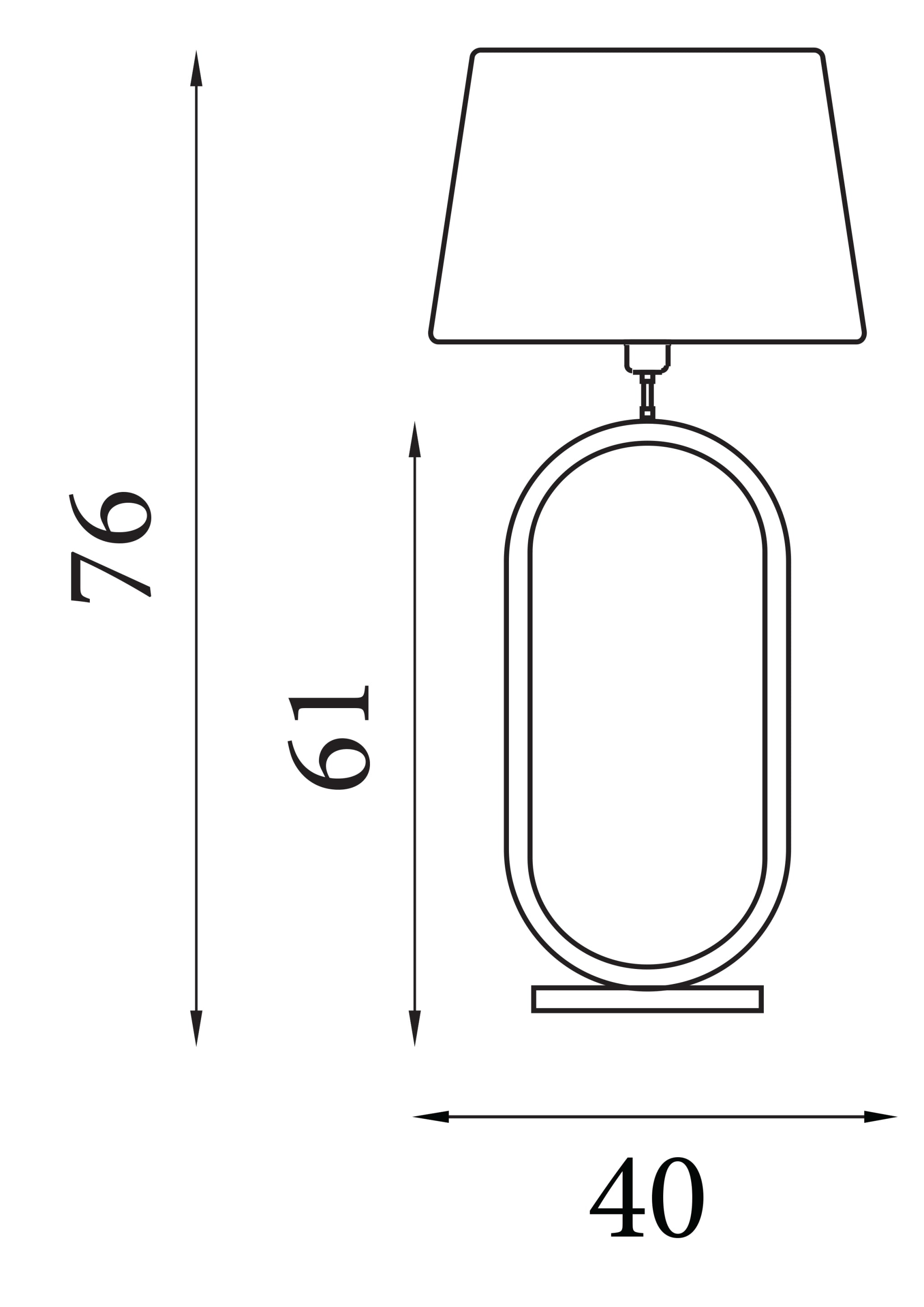 Modish Table Lamp - Bronze Metal with Emerald Shade