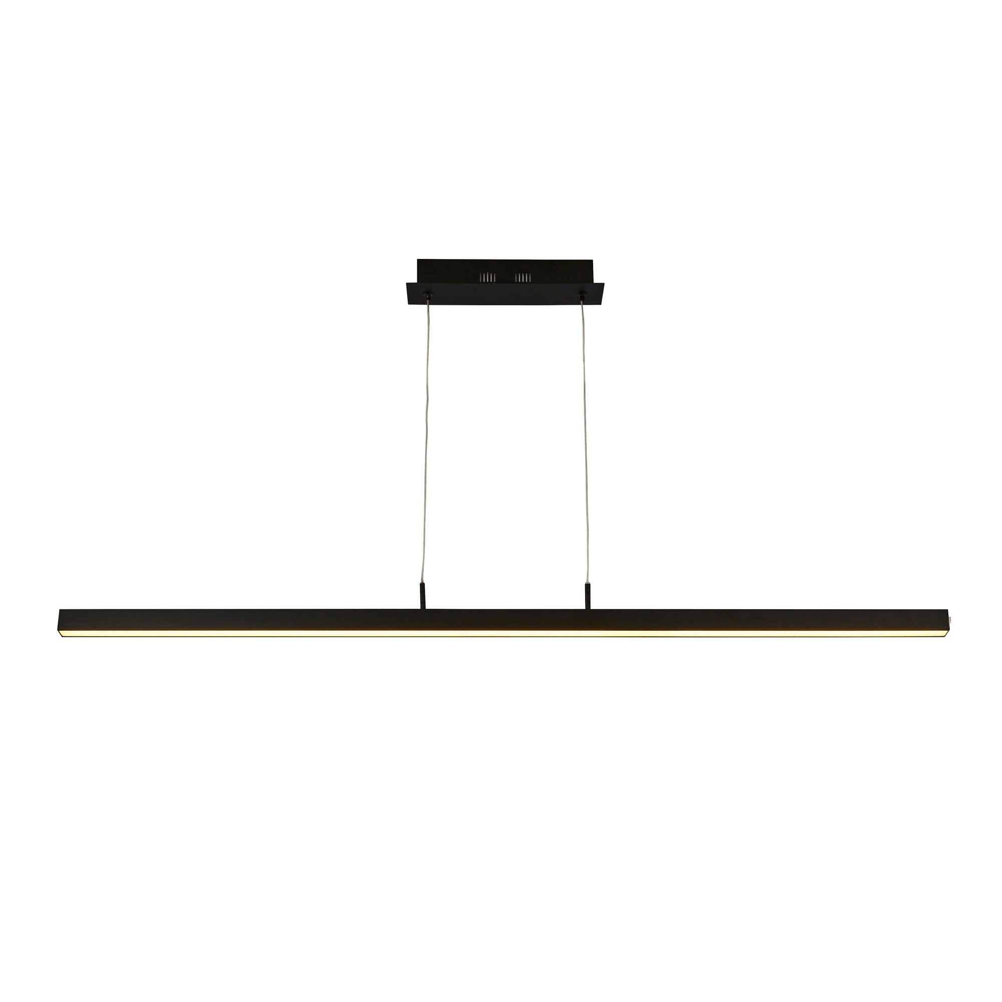 Tribeca Bar Pendant - Black Metal
