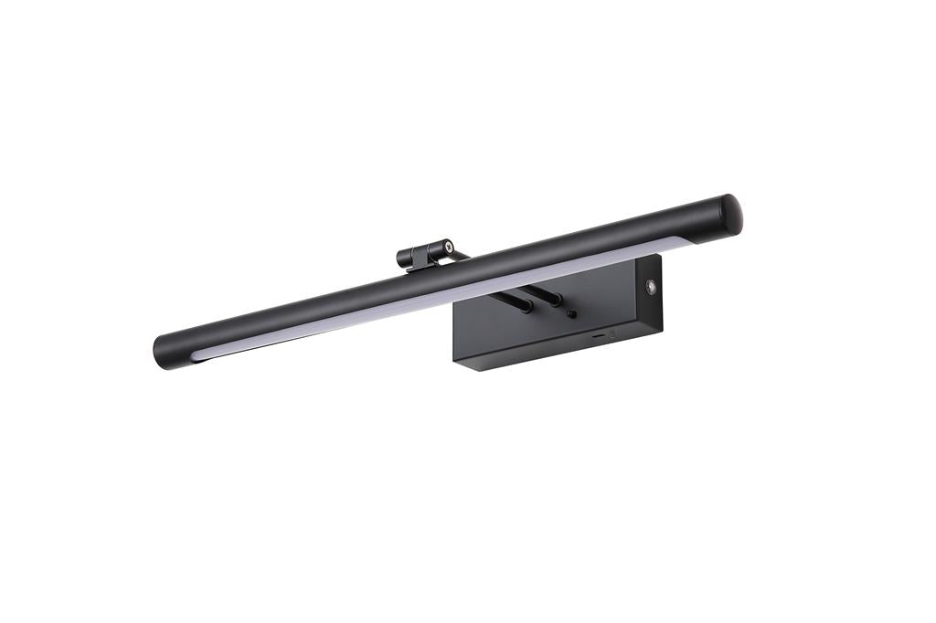 Holton Rechargeable Wall Lamp, Matt Black