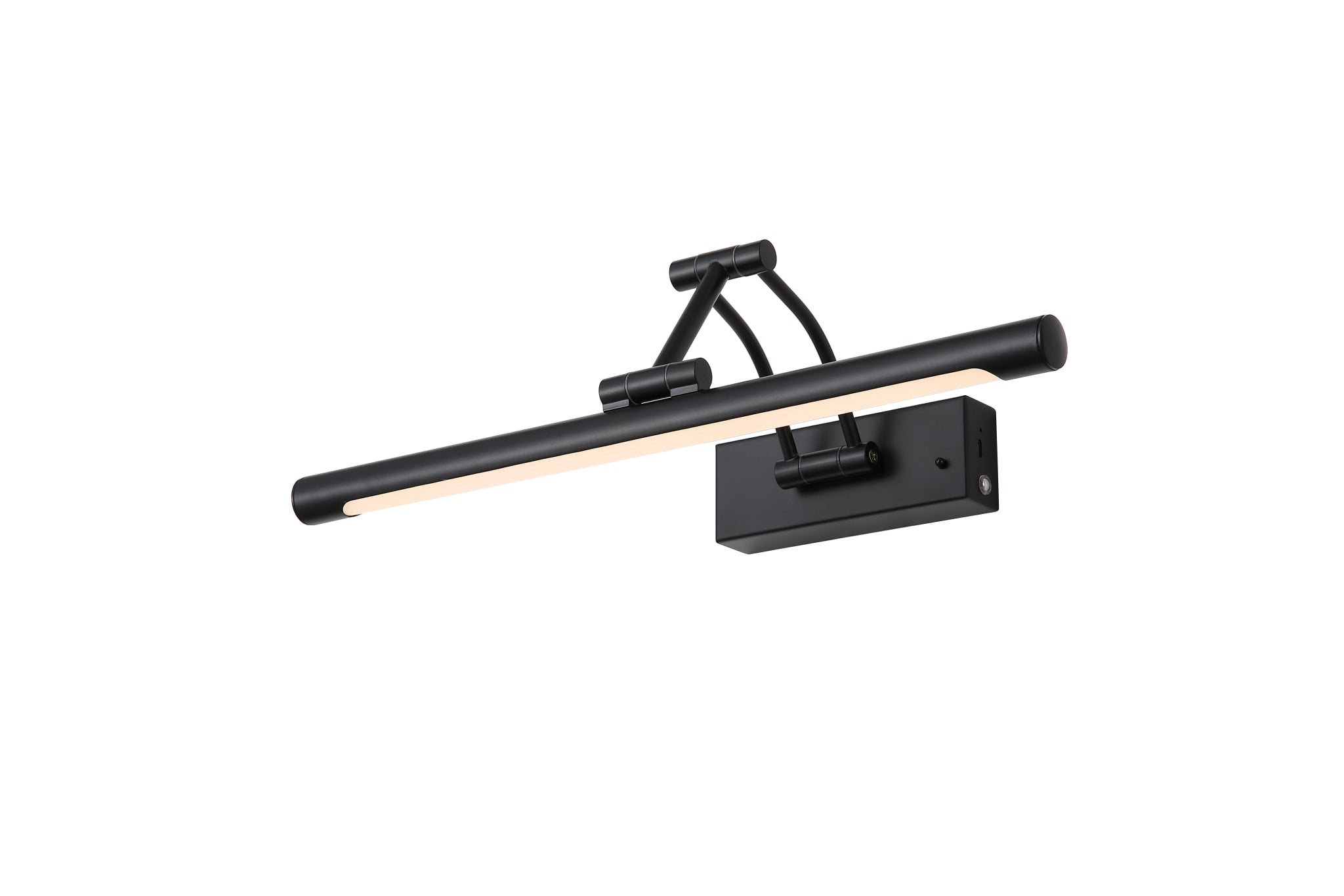 Herron Rechargeable Wall Lamp - Matt Black
