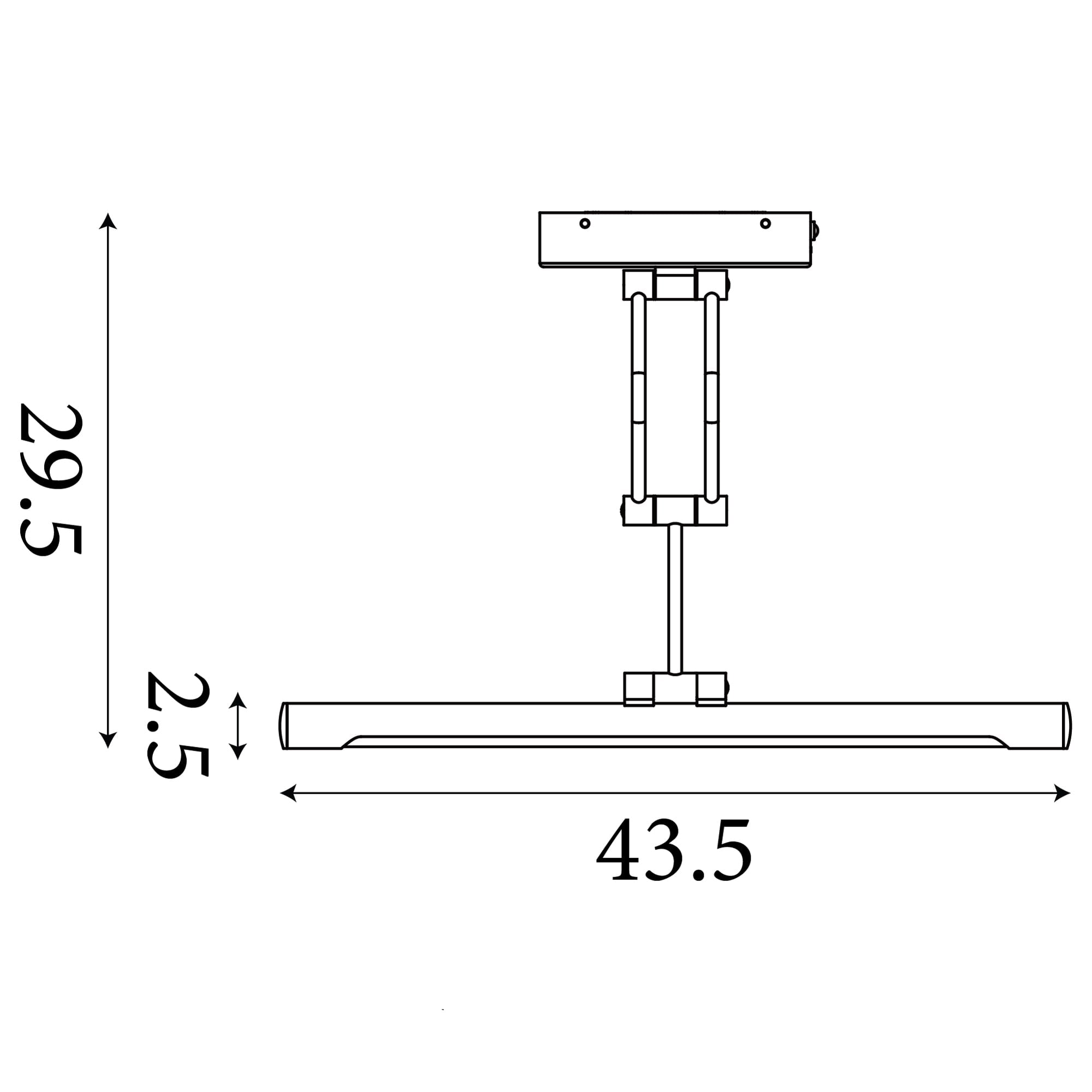 Herron Rechargeable Wall Lamp - Matt Black
