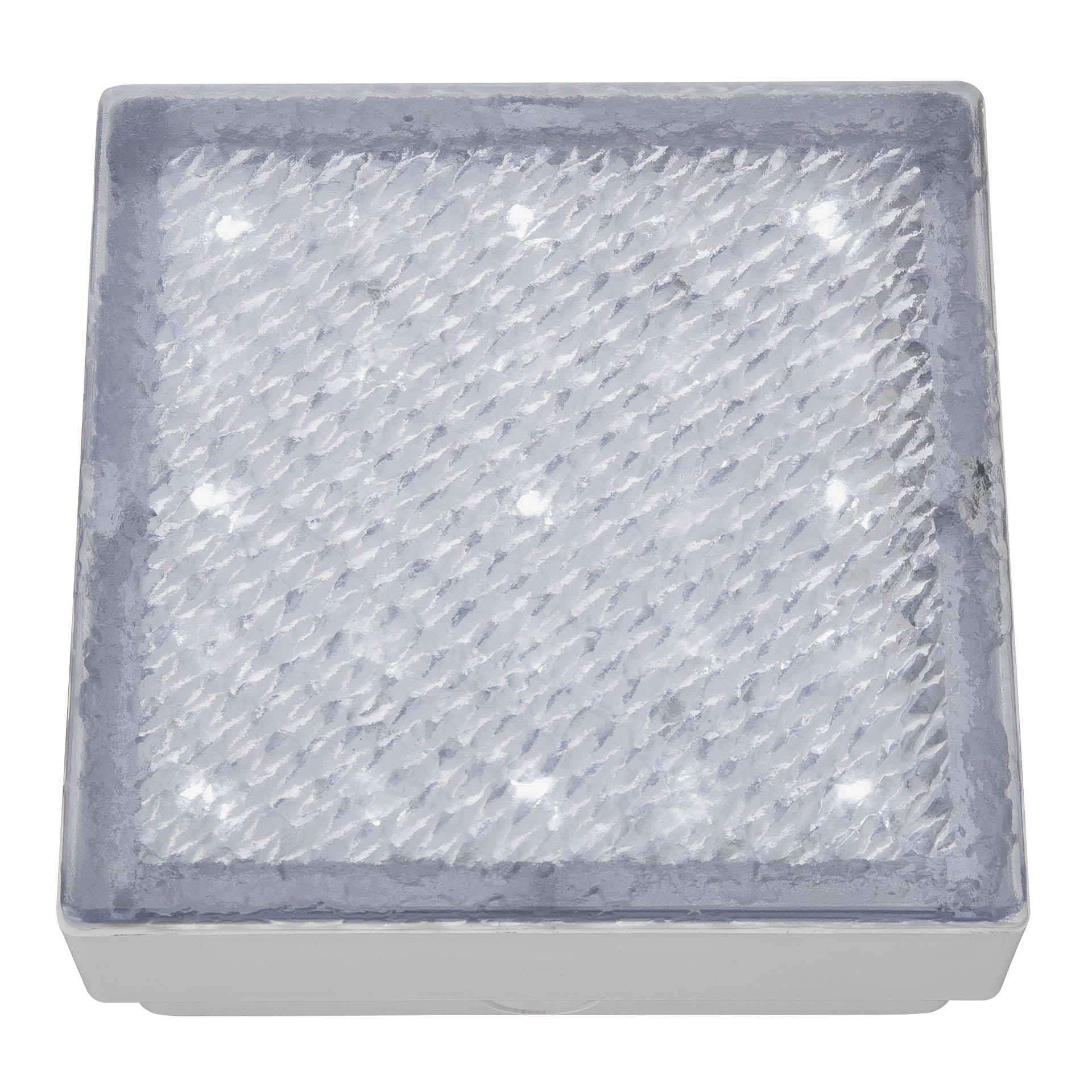 Walkover Outdoor Recessed - White Metal & Polycarbonate White (80 x 64)