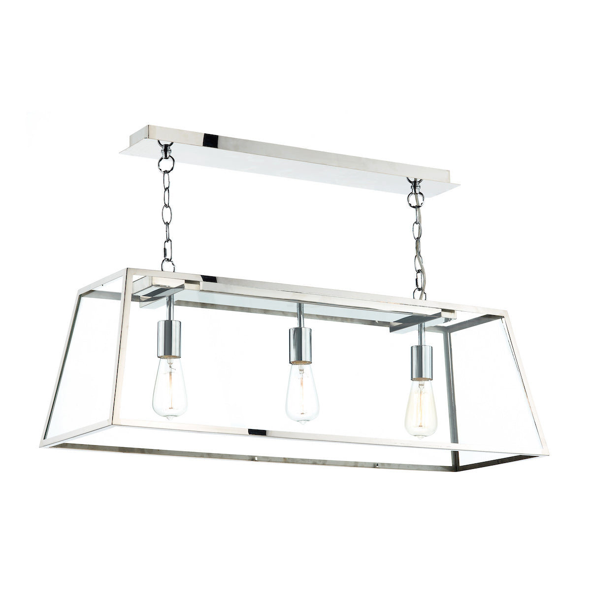 ACADEMY 3LT PENDANT STAINLESS STEEL