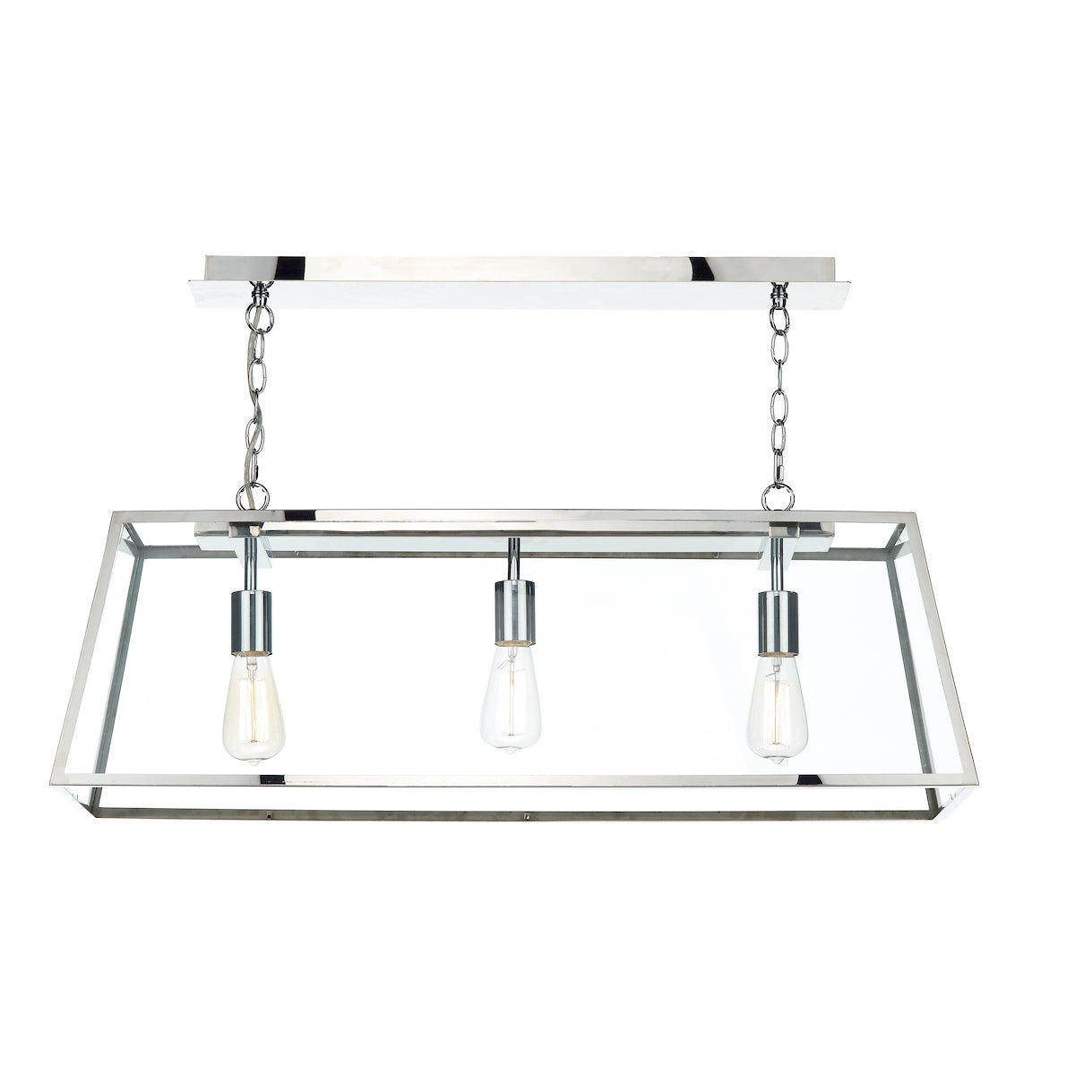 ACADEMY 3LT PENDANT STAINLESS STEEL