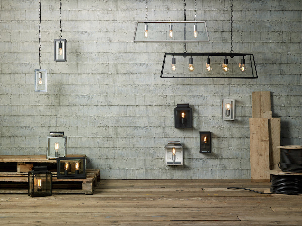 ACADEMY 3LT PENDANT STAINLESS STEEL