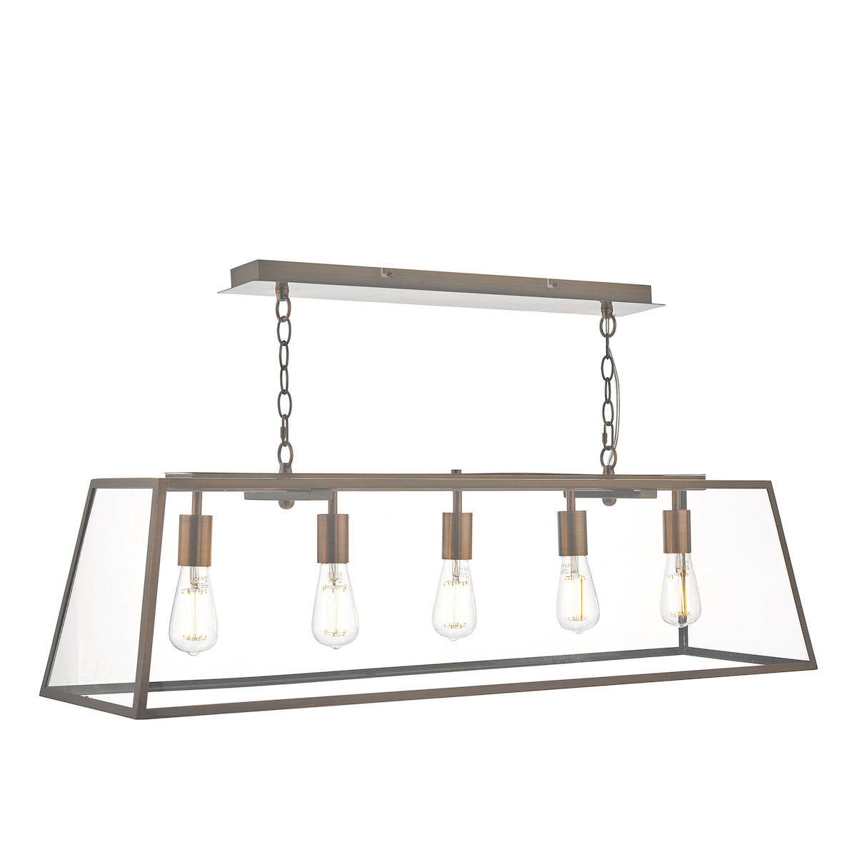 ACADEMY 5LT BAR PENDANT ANTIQUE COPPER