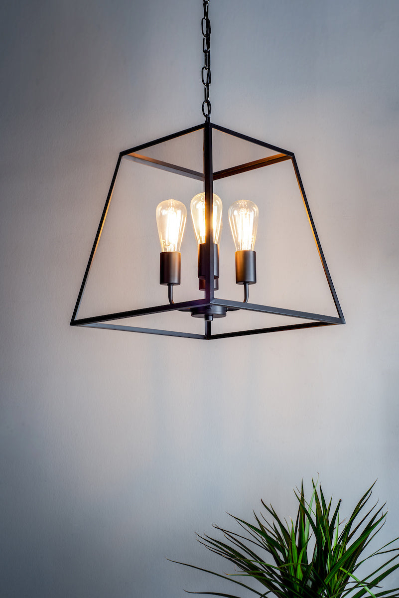 ACADEMY 4LT LANTERN BLACK