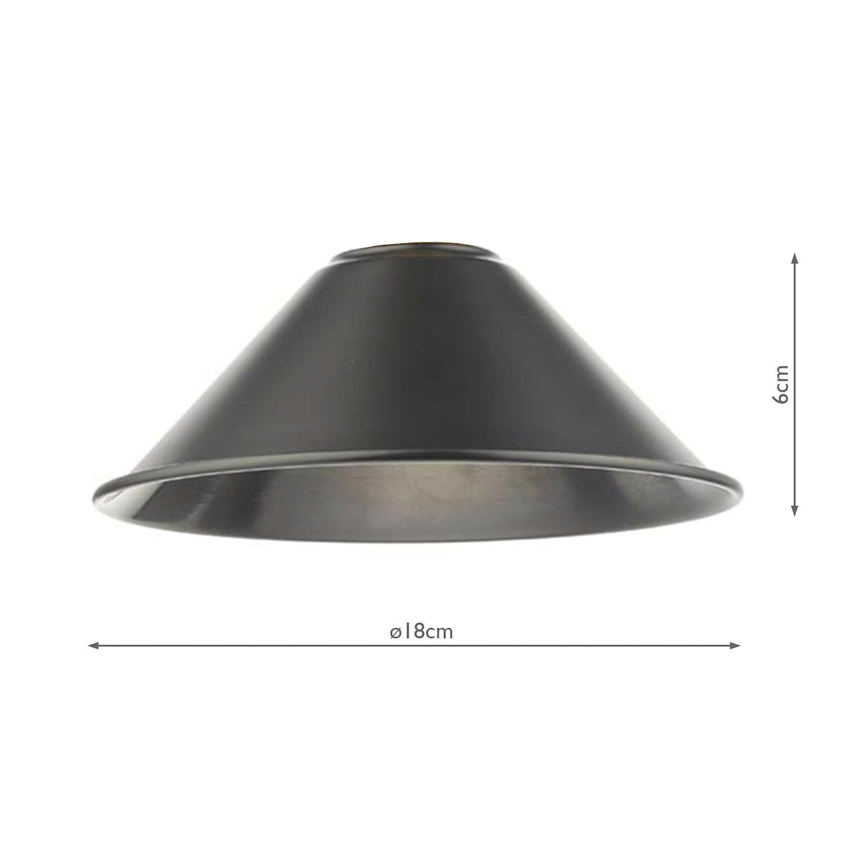 ACCESSORIES METAL ANTIQUE PEWTER SHADE ONLY