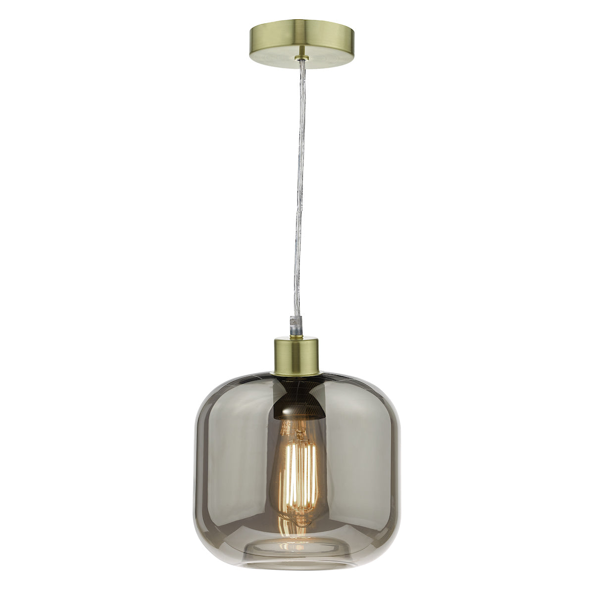AIDEN GLASS B EASY FIT SMOKED E27