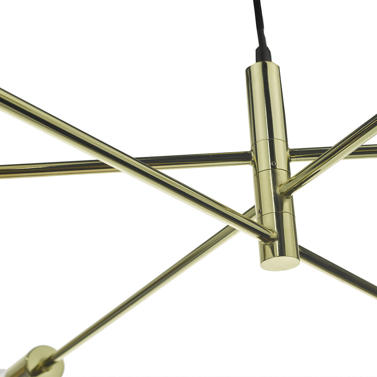 ALANA 6LT ADJUSTABLE PENDANT POLISHED GOLD