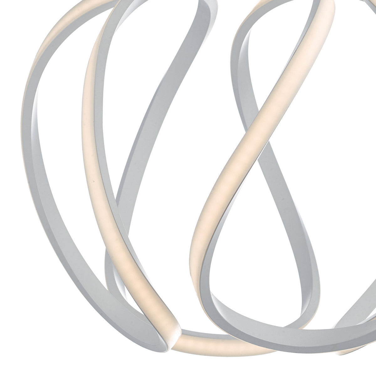 ALONSA PENDANT LARGE WHITE LED