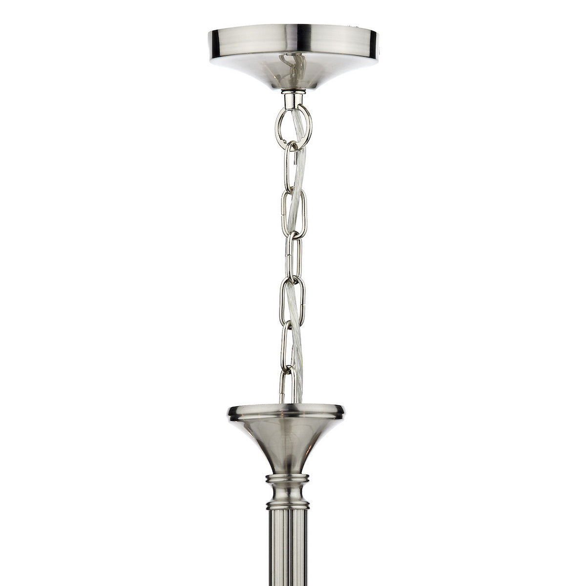 AMBASSADOR 8LT DUAL MOUNT PENDANT SAT CHR