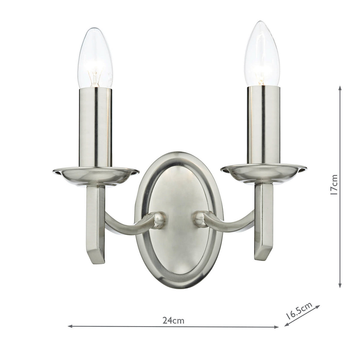 AMBASSADOR DWB SATIN CHROME