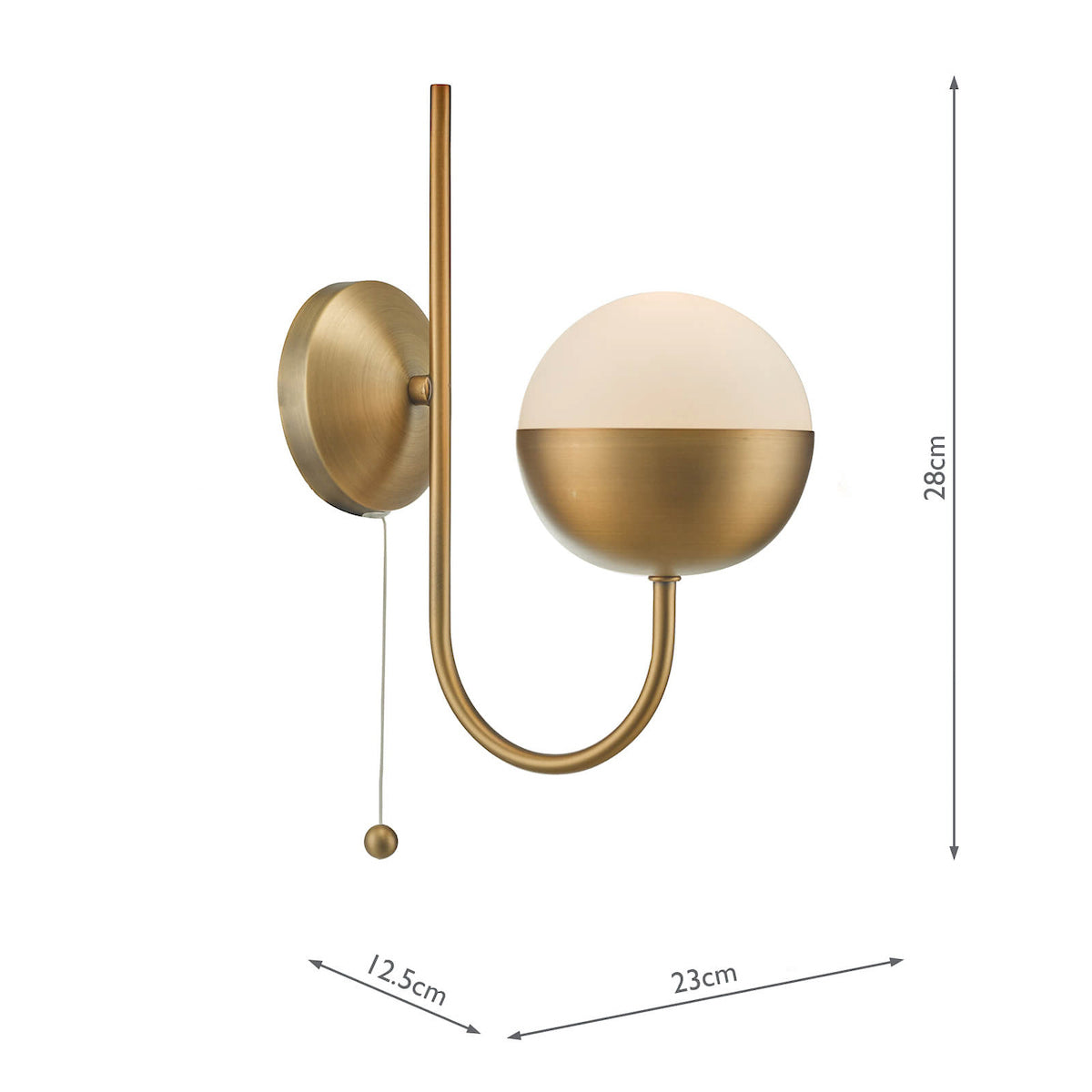 ANDRE SWB AGED BRASS