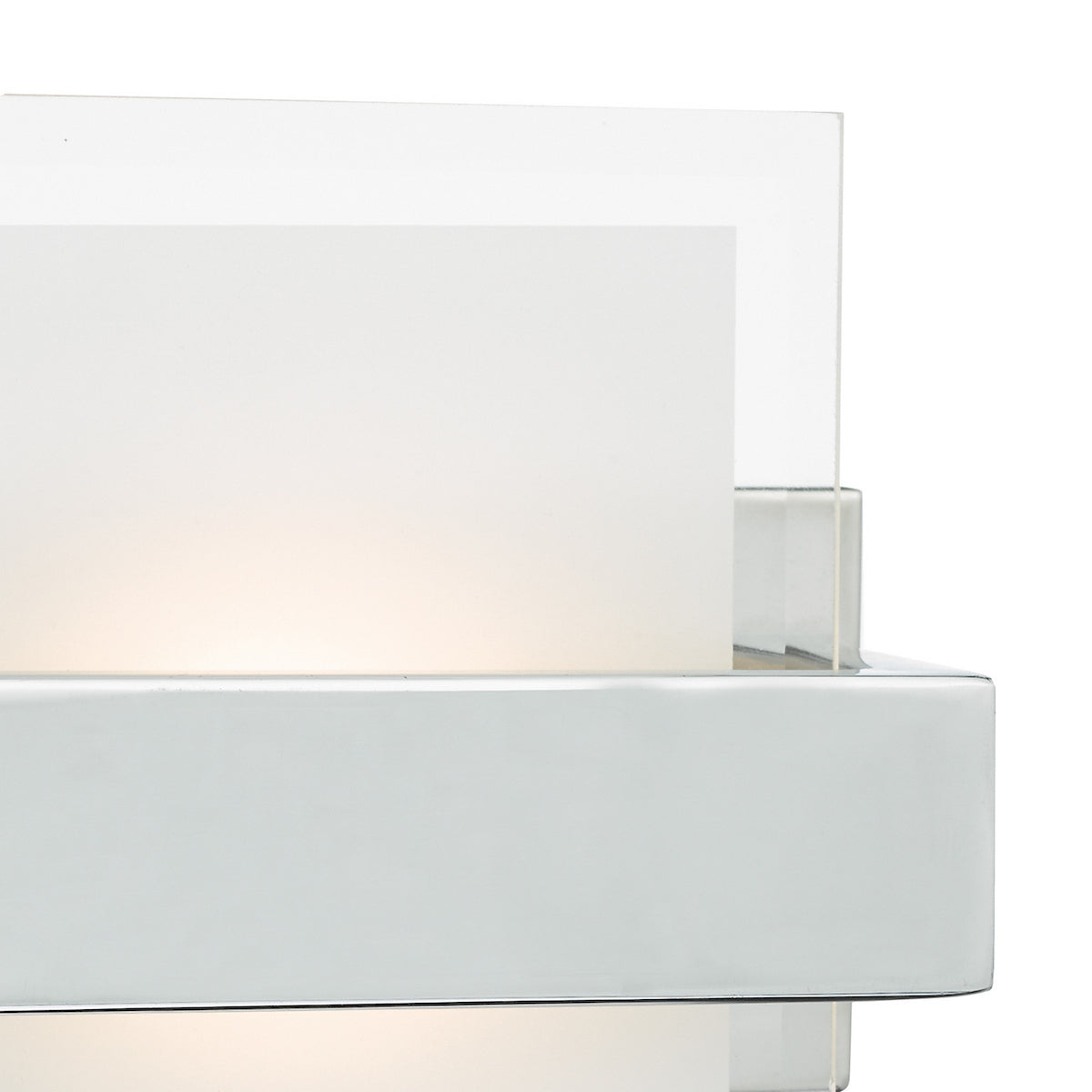 APT WLT POL CHR OPAL AND CLEAR GLASS LED