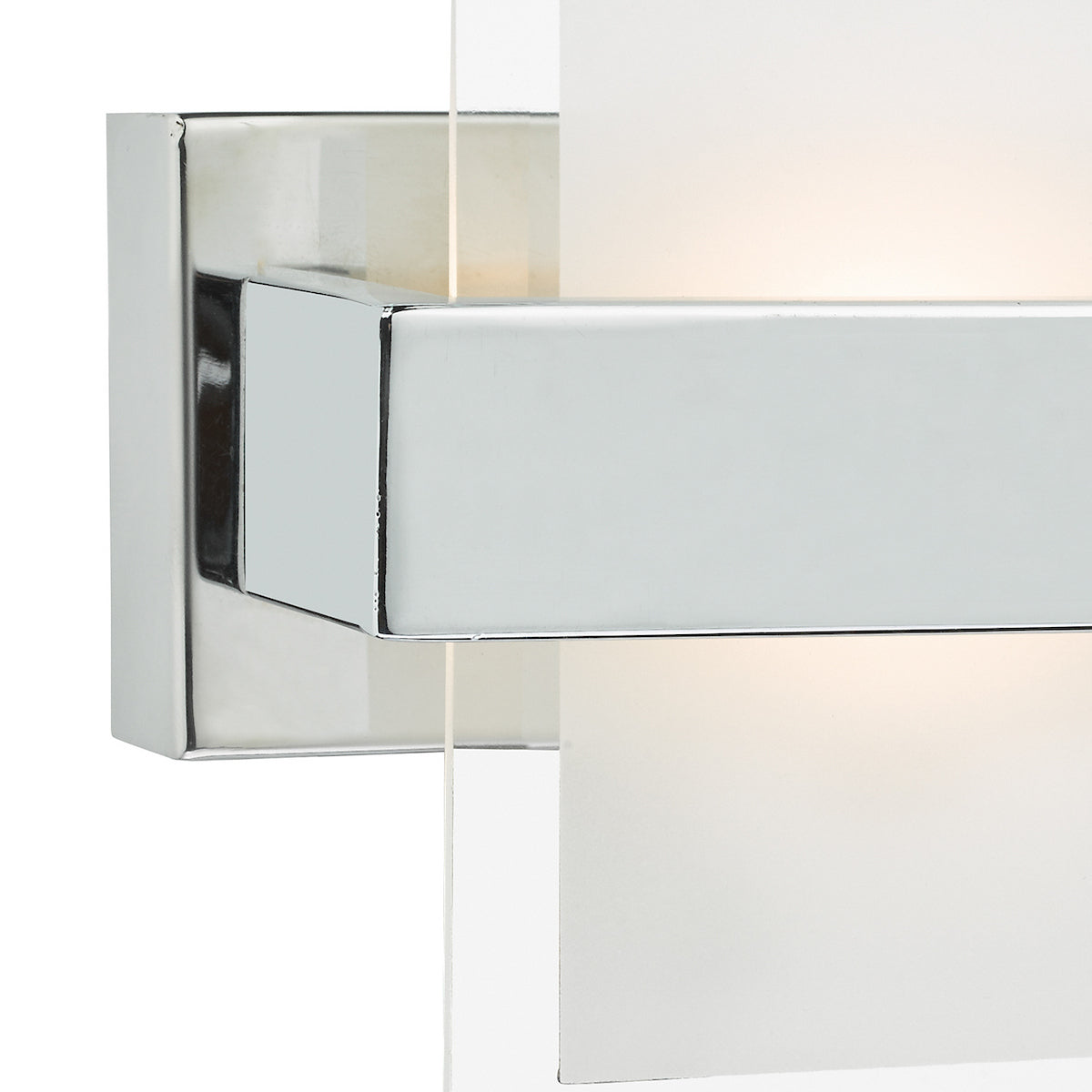 APT WLT POL CHR OPAL AND CLEAR GLASS LED