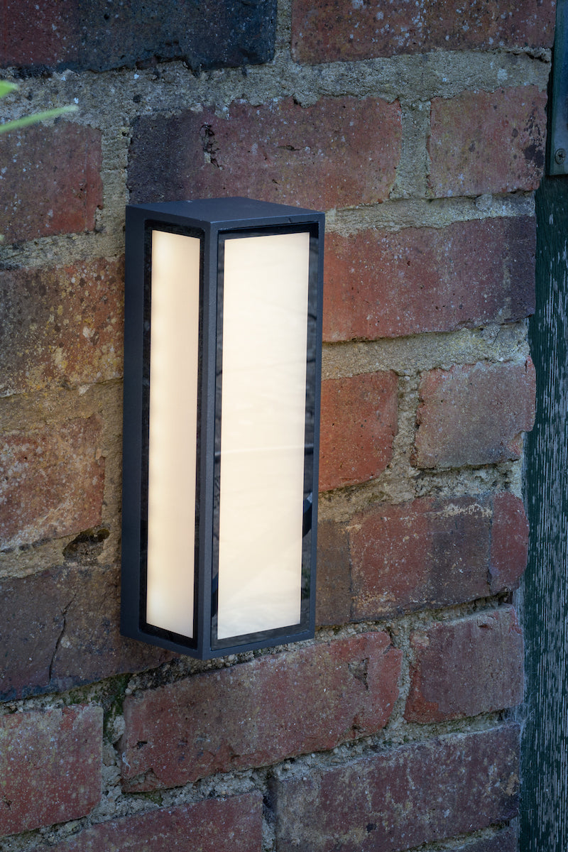 ARHAM 1LT W/LT ANTHRACITE IP65 LED