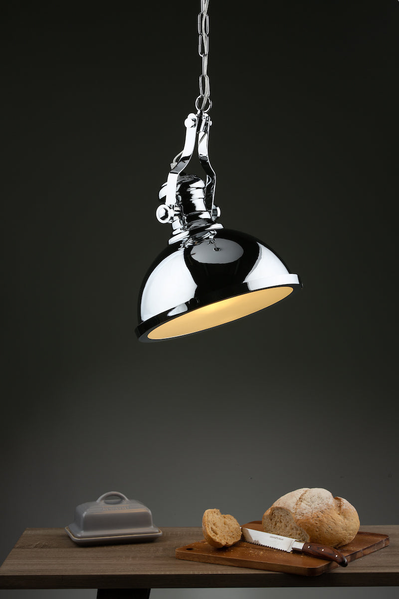 ARONA 1LT PENDANT DUAL MOUNT POLISHED CHROME