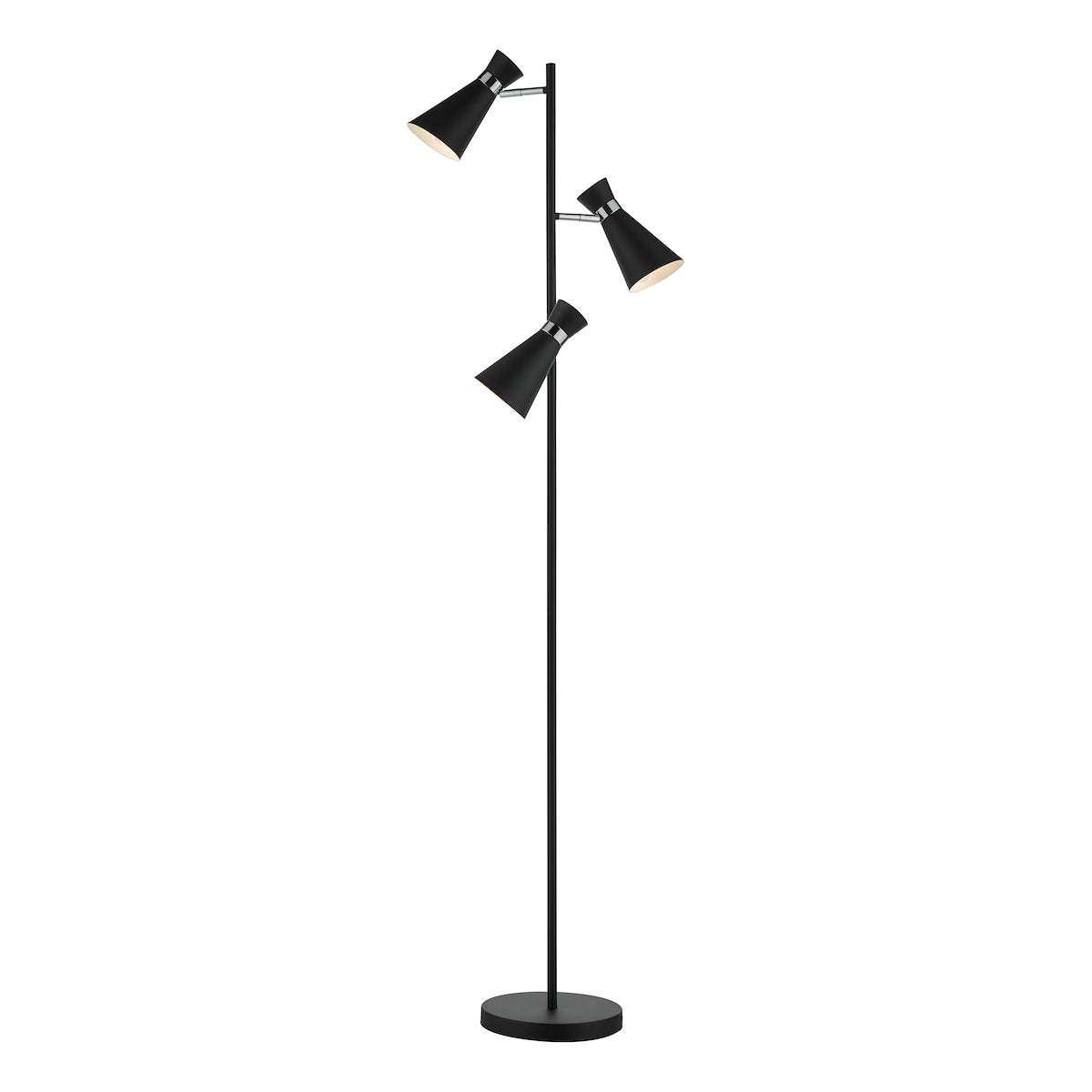 ASHWORTH 3LT FL BLACK POL CHR