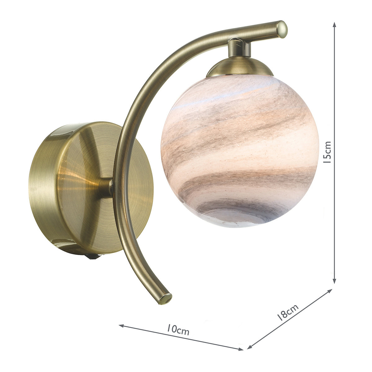 ATIYA SWB ANT BRA CW PLANET GLS