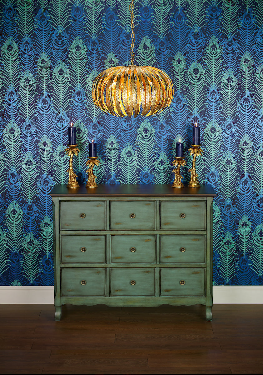 ATTICUS 5LT PENDANT GOLD