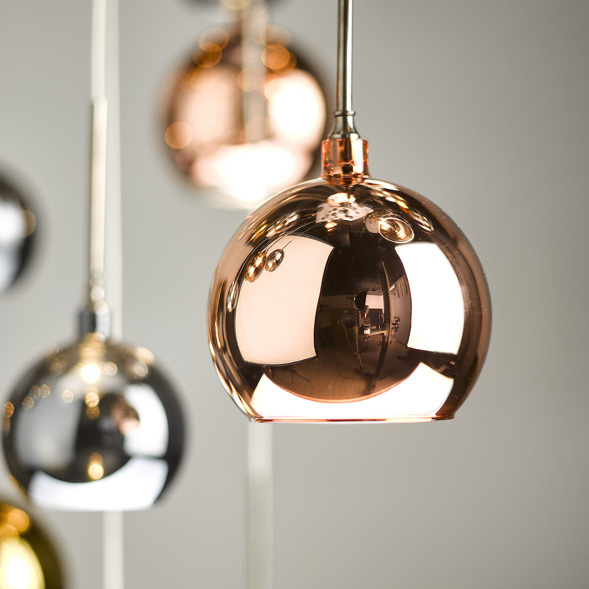 AURELIA 30LT CLUSTER PENDANT COPPER DARK COPPER AN