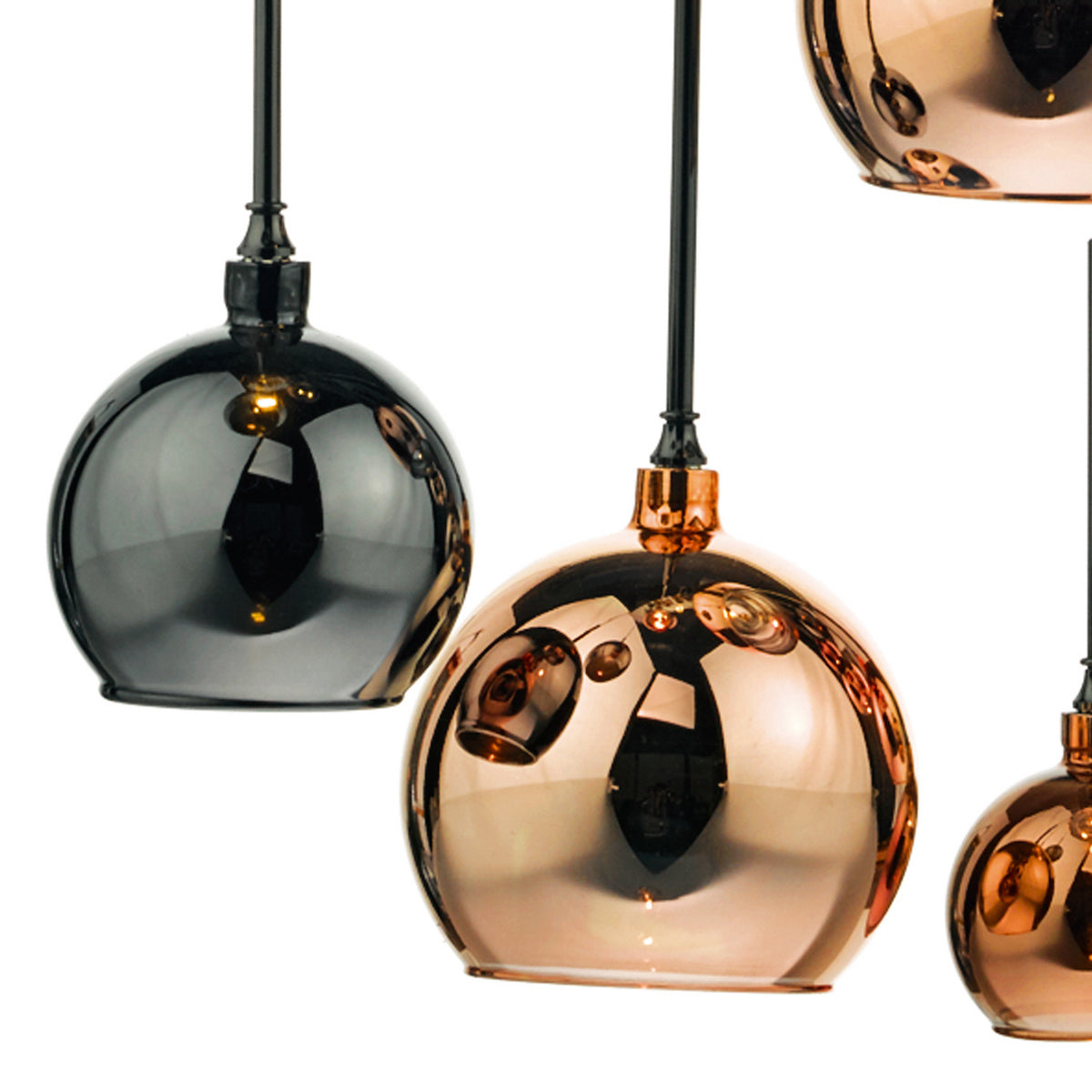 AURELIA 15LT BAR PENDANT COPPER DARK COPPER AND BR