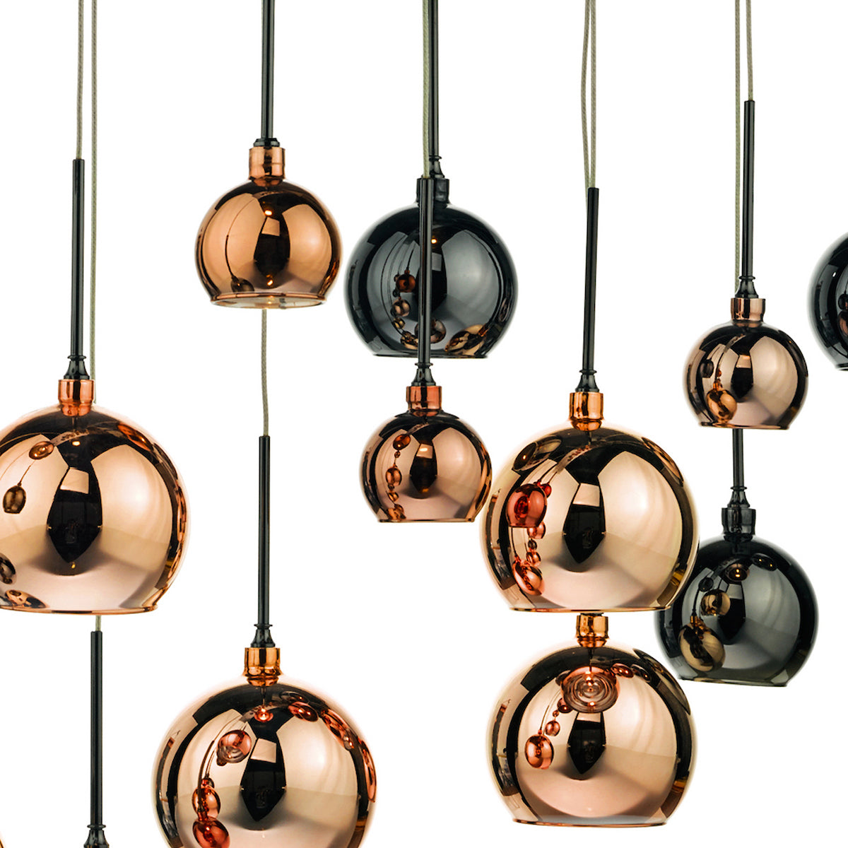 AURELIA 15LT BAR PENDANT COPPER DARK COPPER AND BR