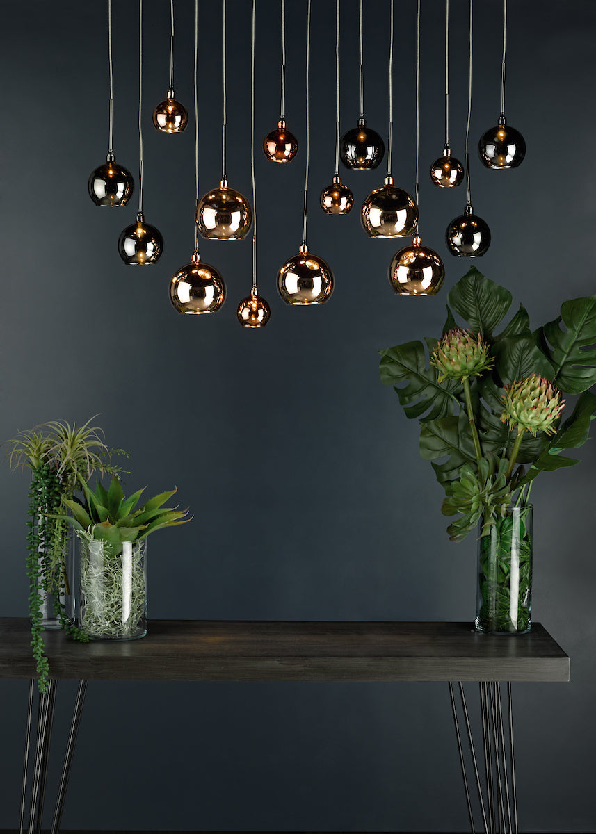 AURELIA 15LT BAR PENDANT COPPER DARK COPPER AND BR