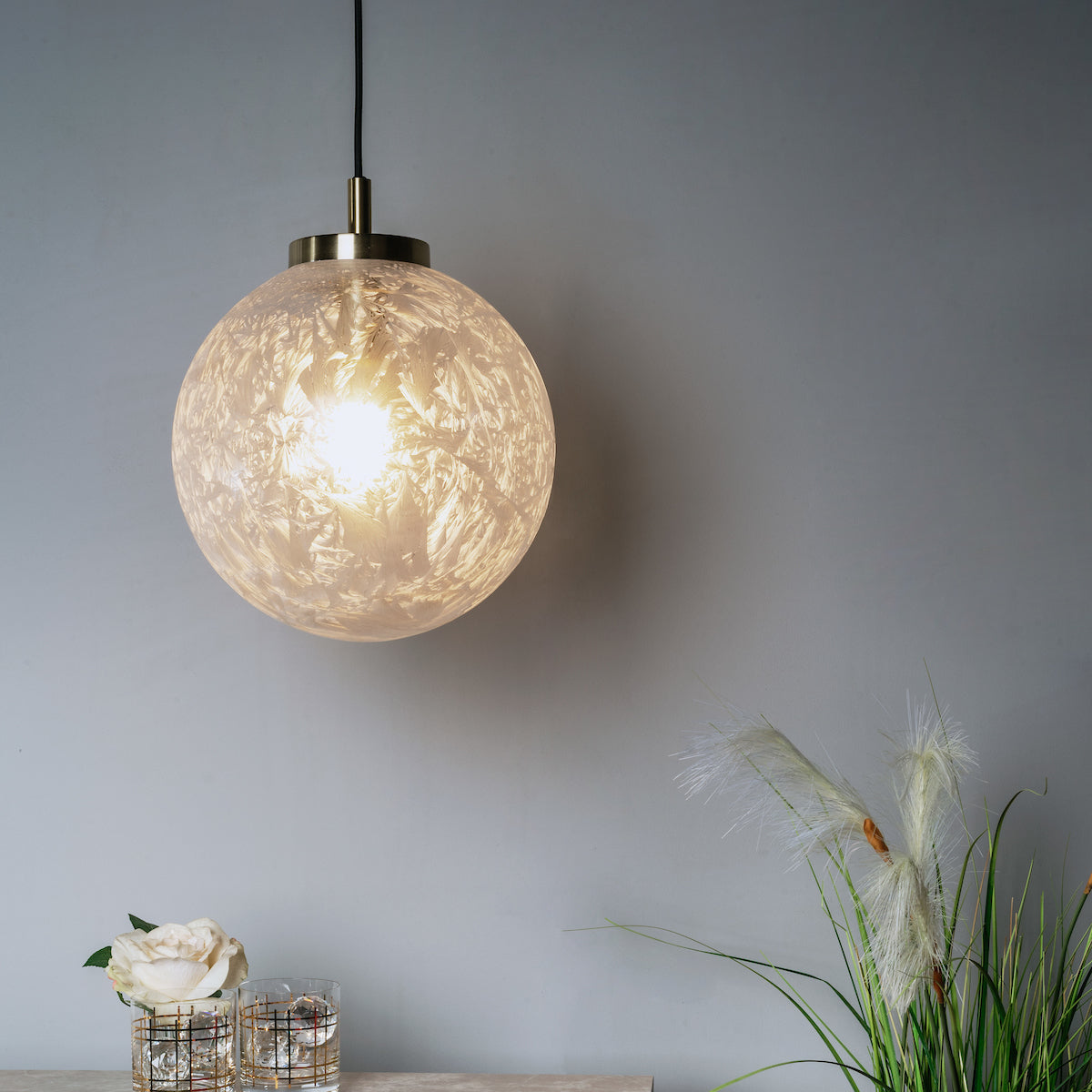 AVARI 1LT PENDANT SAT BRA