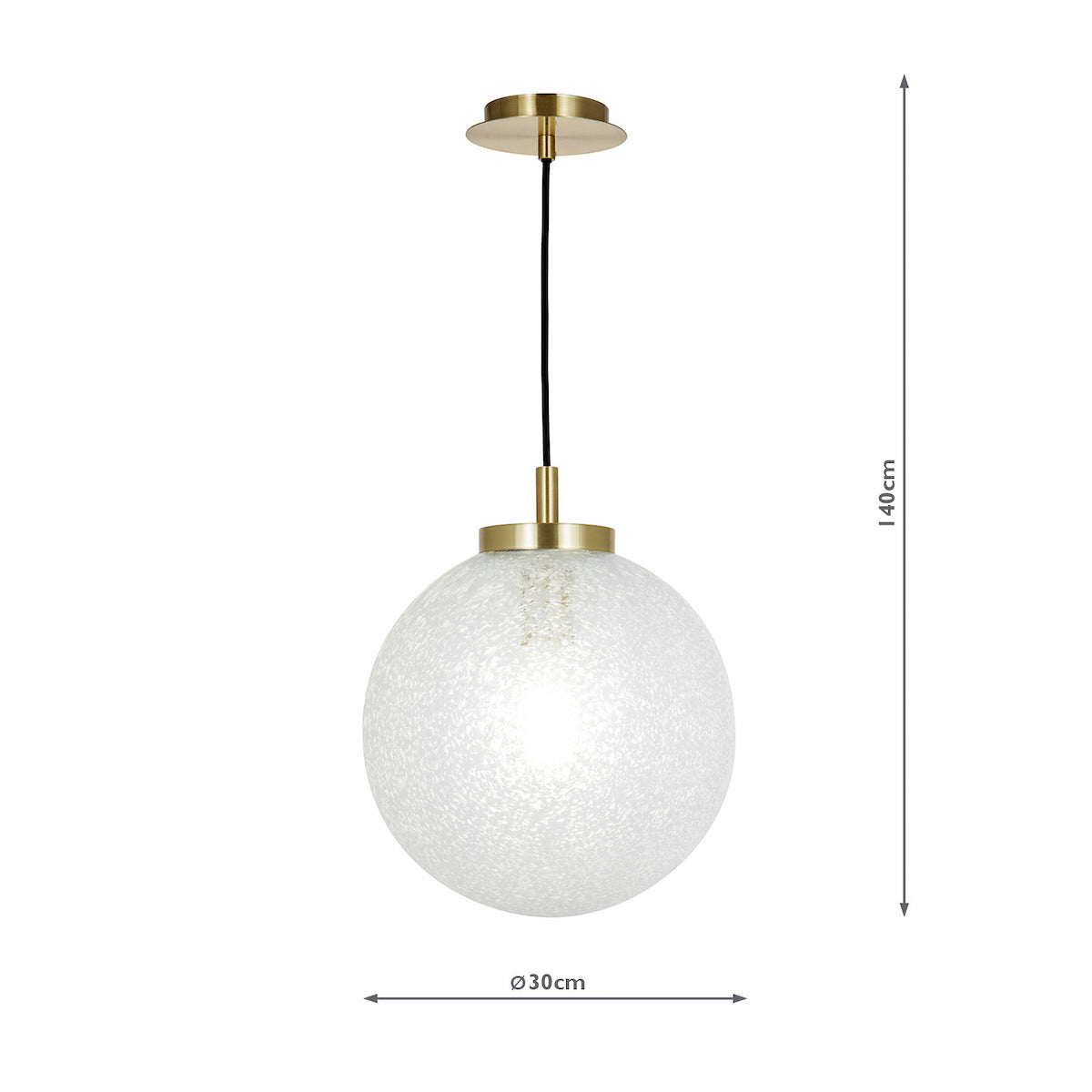 AVARI 1LT PENDANT SAT BRA
