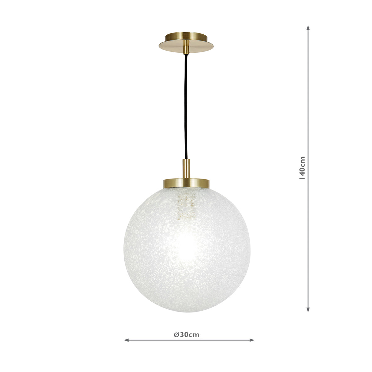 AVARI 1LT PENDANT SAT BRA