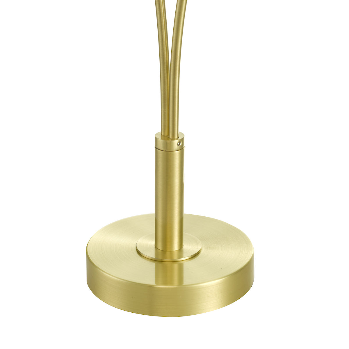 AVARI 2LT TABLE LAMP SATIN BRASS FROSTED GLASS