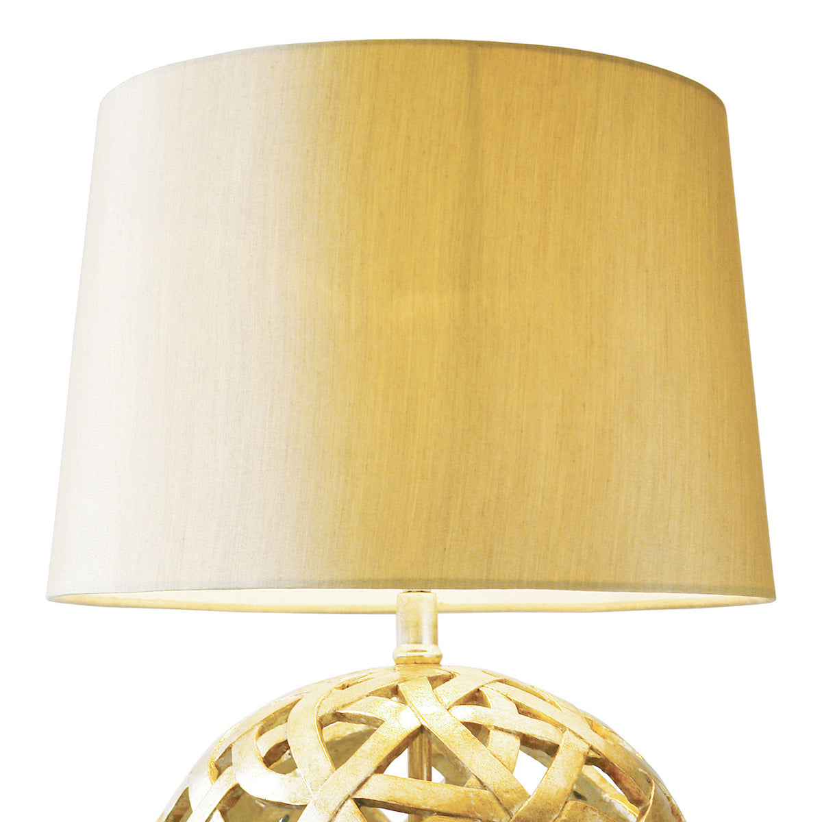 BALTHAZAR BALL SHAPE TABLE LAMP BASE CW SHADE