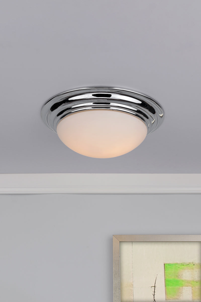 BARCLAY LRG FLUSH POL CHR IP44