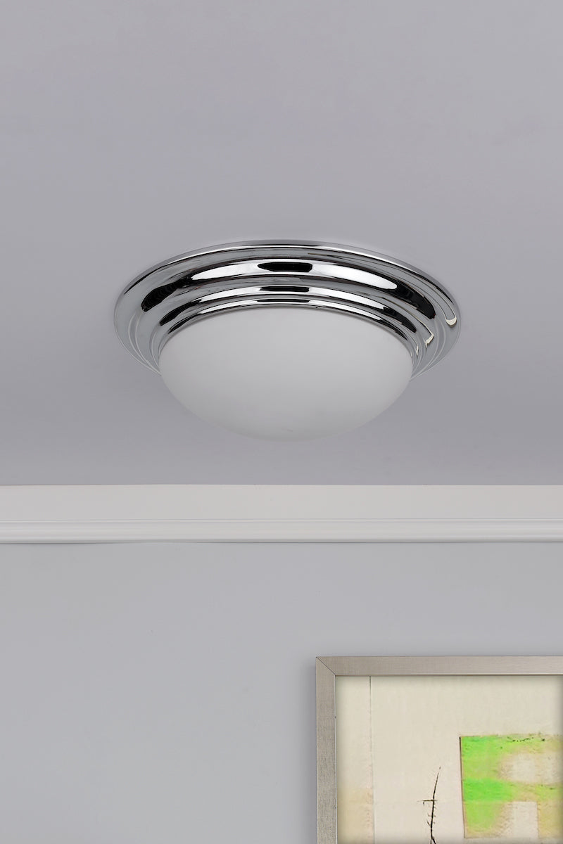 BARCLAY LRG FLUSH POL CHR IP44