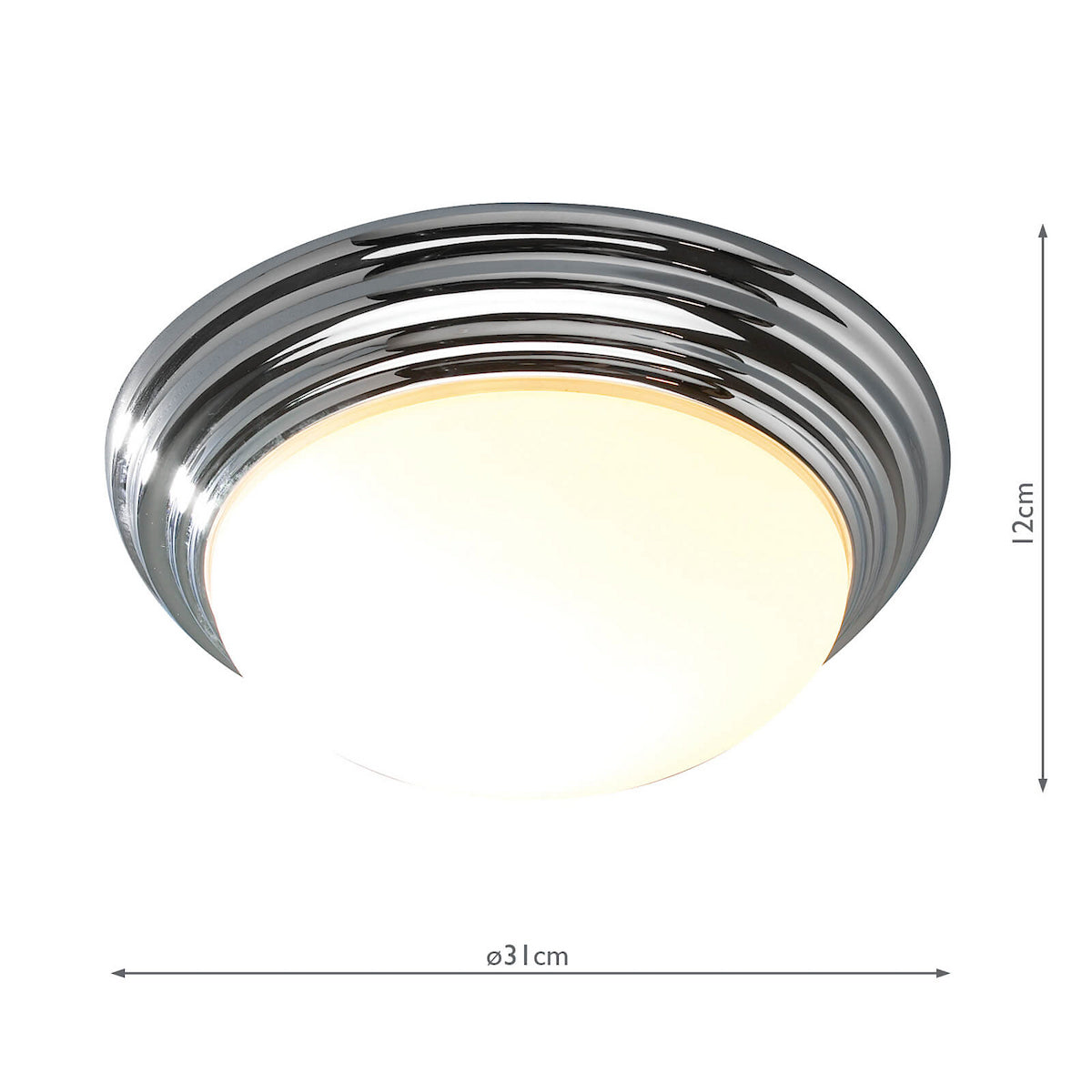 BARCLAY SML FL POL CHR IP44