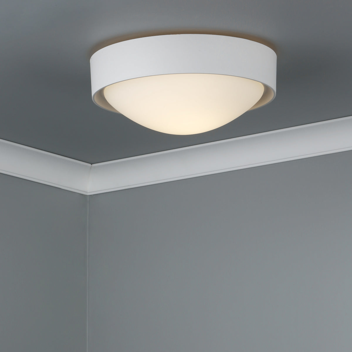 BETA 1LT FLUSH WHITE IP44
