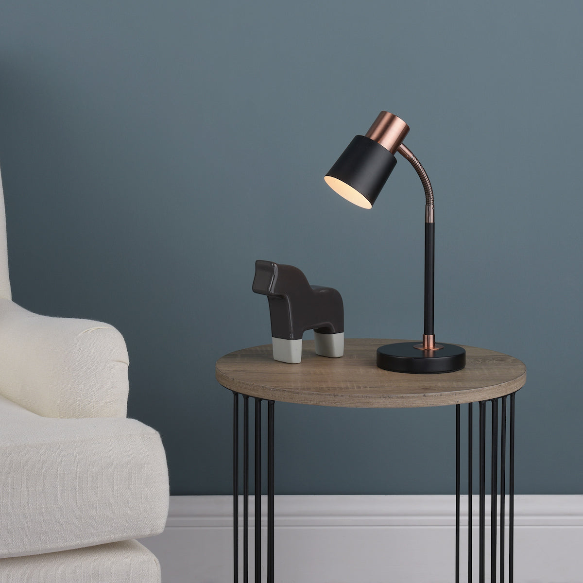 BOND DESK LAMP BLACK COPPER