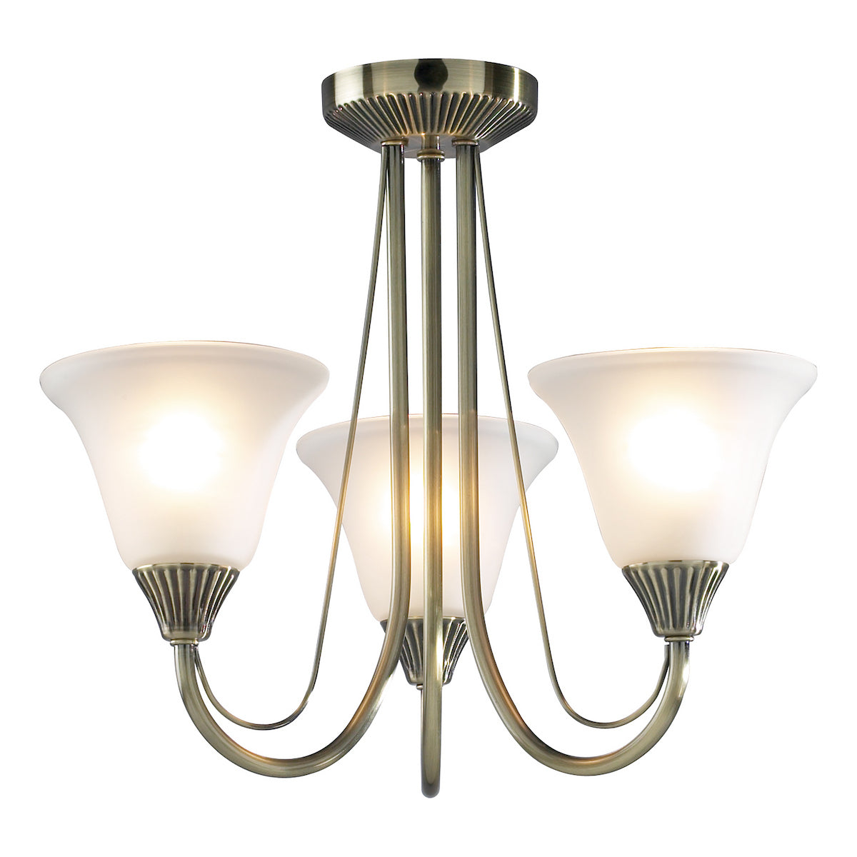 BOSTON 3LT SEMI FLUSH ANT BRA