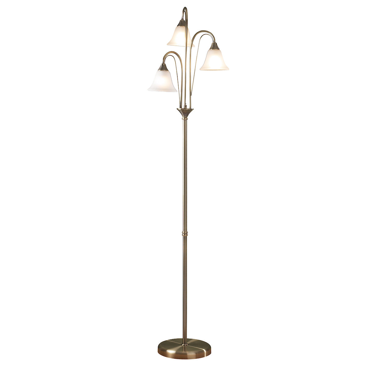 BOSTON 3LT FLOOR LAMP ANT BRA