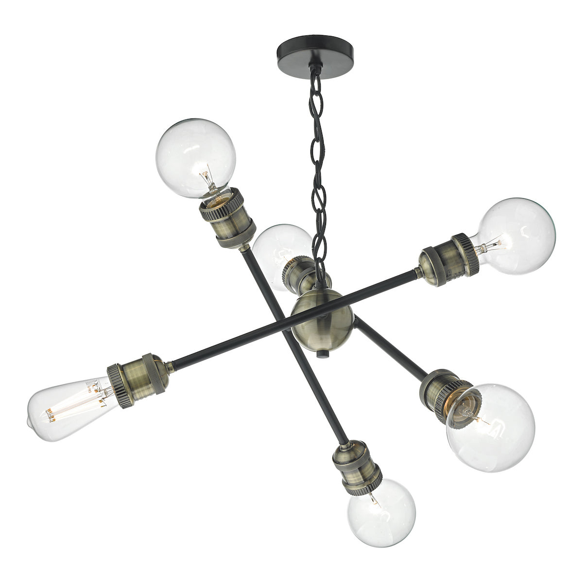 BRIGADE 6LT PENDANT BLACK/ANT BRA