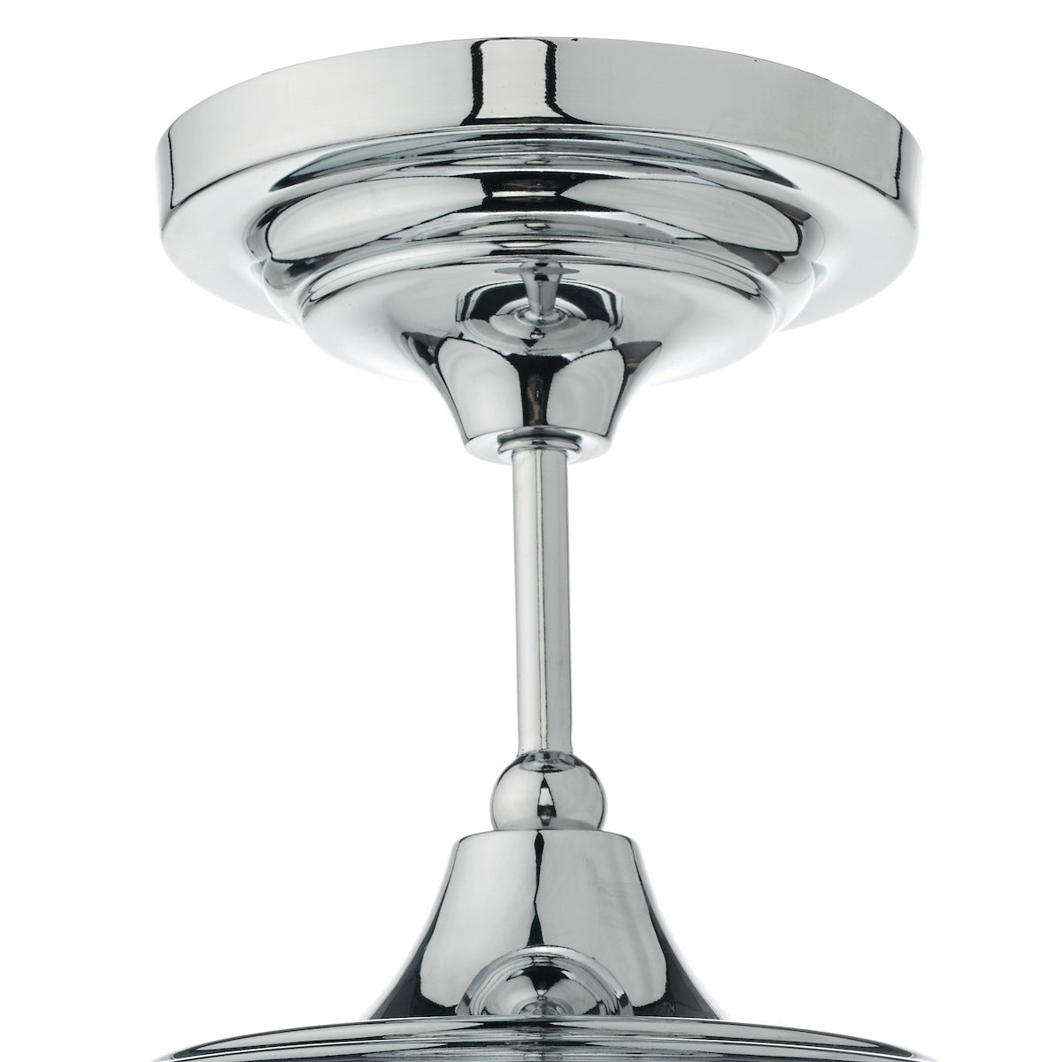 CADEN 1LT SEMI FLUSH POL CHR/ OPAL IP44