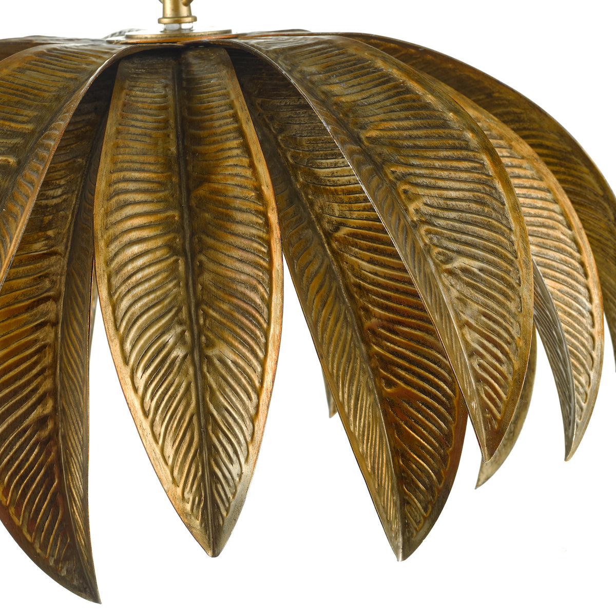 CARA 1LT PENDANT ANTIQUE GOLD